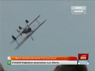 Maut ketika lakukan pertunjukan udara