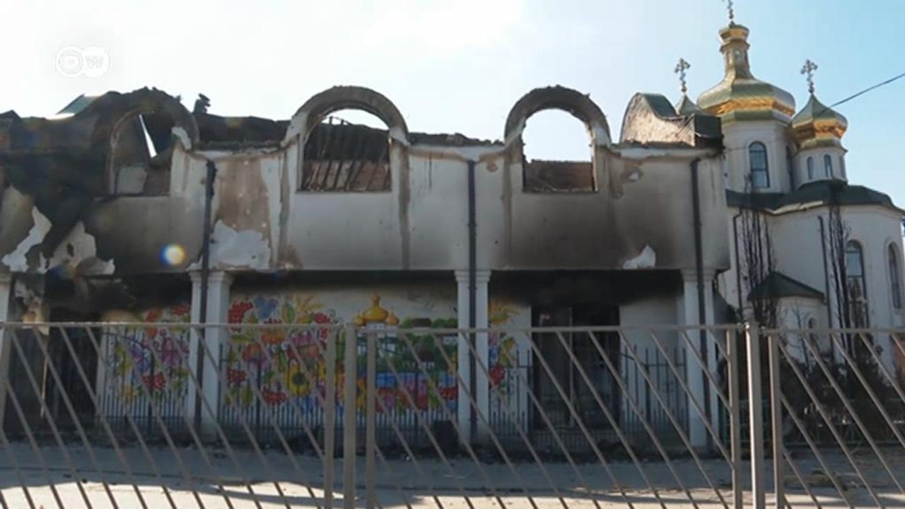 Vom Krieg in der Ukraine gezeichnet: Irpin