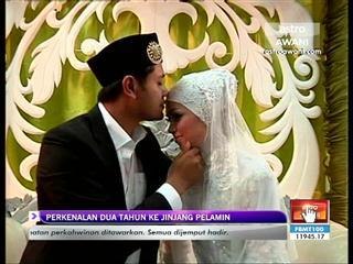Perkenalan dua tahun ke jinjang pelamin