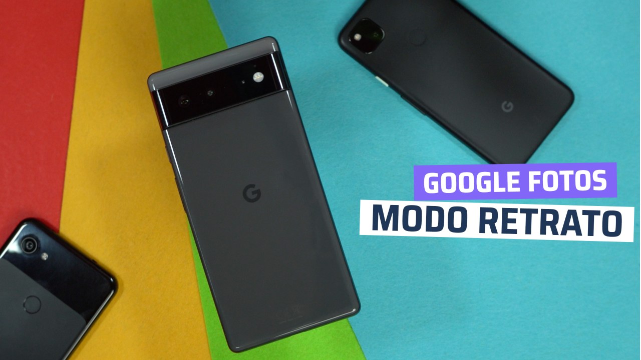 Modo retrato en Google Fotos