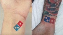 Domino's offre des pizzas gratuites à vie contre un tatouage, le concours vire rapidement au fiasco