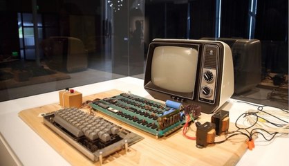Apple-1, le premier ordinateur de la marque à la pomme est estimé à 300 000 $