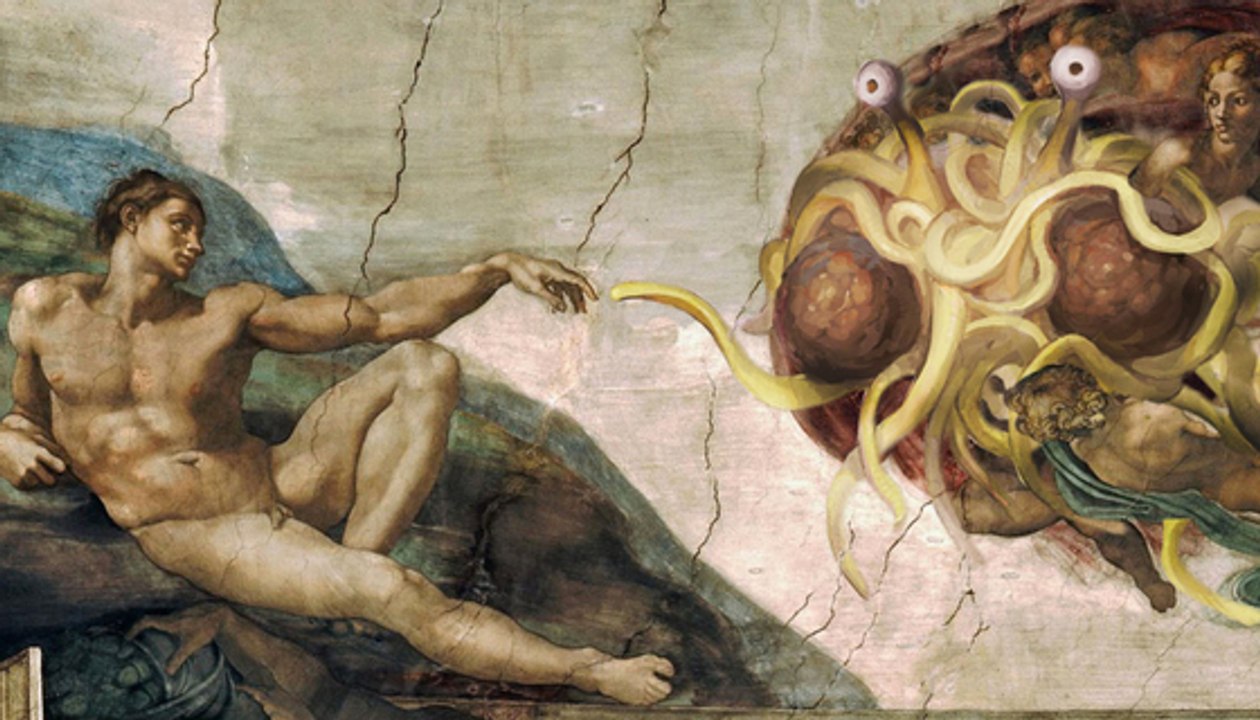 Pastafarisme : quelle est cette religion farfelue qui vénère un monstre de spaghettis ?
