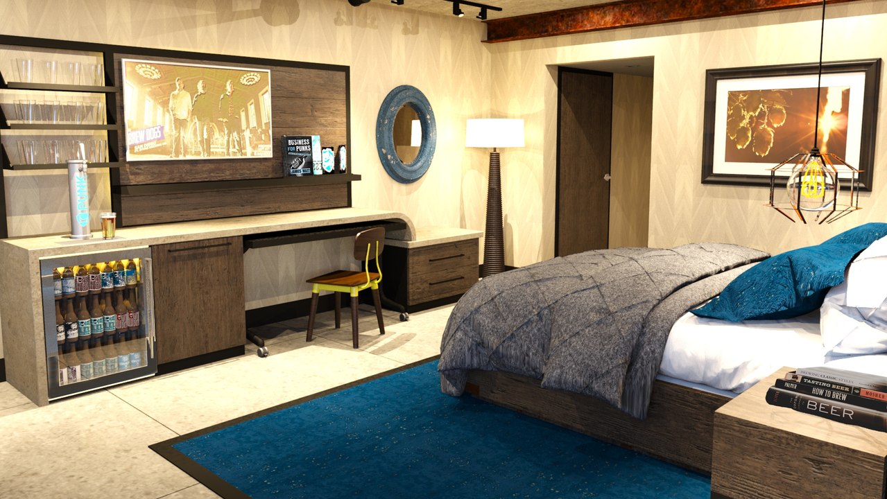 Bienvenue dans le 1er hôtel à bière du monde