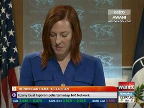 Rundingan damai AS-Taliban