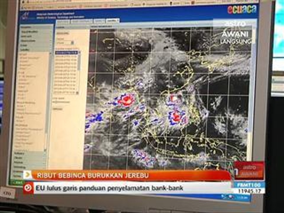 Ribut Bebinca burukkan jerebu