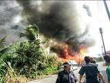 Kampung Datu fire destroys homes