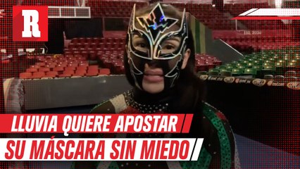 Lluvia: "No me gustaría exponer mi máscara ante una cabellera"