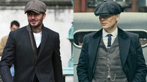 David Beckham lance sa ligne de vêtements en collaboration avec la série Peaky Blinders
