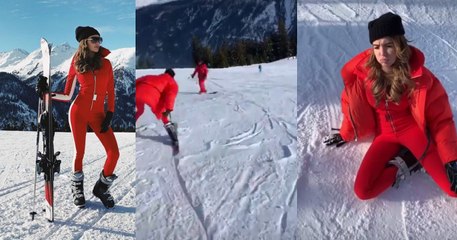 Nabilla fait du ski : les images MAGIQUES de la bimbo