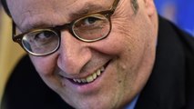 François Hollande se moque des produits dérivés vendus par l'Elysée