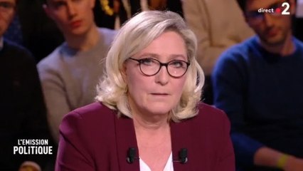 Le Smic "à 36 euros" : la grosse bourde de Marine Le Pen dans "L'Emission politique" (VIDEO)