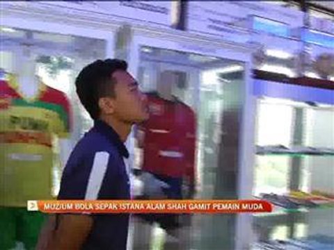 Muzium Bola Sepak Istana Alam Shah gamit pemain muda