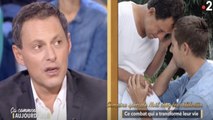 Marc-Olivier Fogiel ému sur le plateau de Canal+