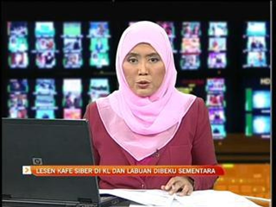Lesen Kafe Siber di KL, Labuan dibeku sementara