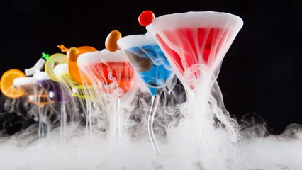 La glace carbonique ? L'élément indispensable pour vos cocktails Halloween