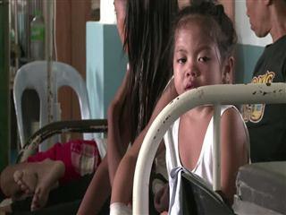 Nurses battle fatigue in tide of Philippine typhoon births