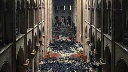 Notre-Dame : les images de l'intérieur de la cathédrale un mois après l'incendie