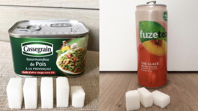 Sucrez vos fraises , le compte Instagram qui montre la quantité de sucre présente dans vos aliments préférés