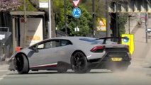 Il détruit sa Lamborghini à 250 000 euros en l'envoyant dans le mur après un dérapage raté (VIDEO)