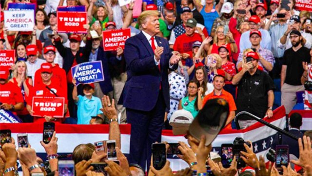 Nous allons éradiquer le sida, et jeter les bases du débarquement sur Mars : les folles promesses de Donald Trump pour sa campagne de réélection