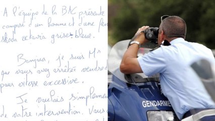 Haute-Savoie : la police publie la lettre d'un mauvais conducteur... qui les remercie de l'avoir arrêté