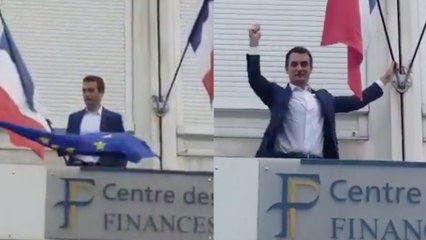 1er mai : l'action "coup de poing" de Florian Philippot a bien fait rire les internautes (VIDEO)