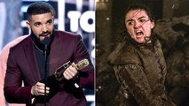 Game of Thrones : Quand Drake rend hommage à Arya Stark