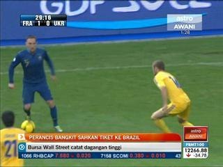 Perancis sahkan tiket ke Brazil