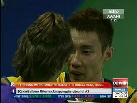 Lee Chong Wei kembali beraksi di Terbuka Hong Kong