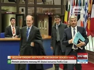 Belgium enggan jadi pusat pemusnahan senjata kimia