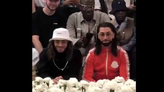 Fashion Week de Paris : les rappeurs de PNL surpris en train de fumer un joint lors du défilé Off-White (VIDEO)