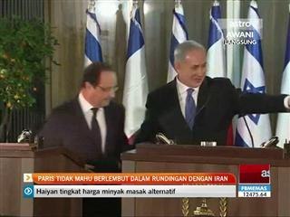 Paris tidak mahu berlembut dalam rundingan dengan Iran