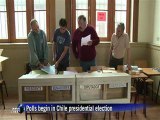 Voting begins in Chile's presidential election