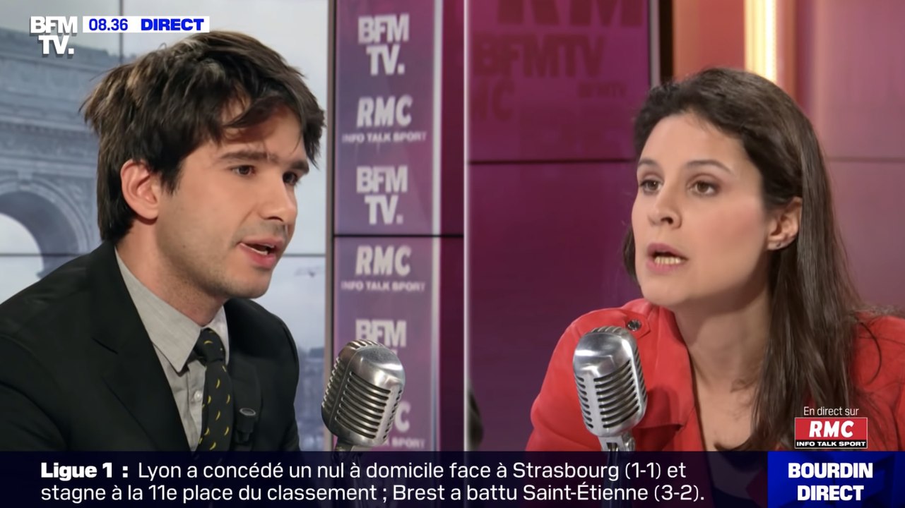 À peine sorti de BFMTV, Juan Branco signale au CSA son interview qu'il juge trop virulente face à Apolline de Malherbe