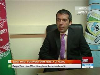 6 maut serangan bom kereta di Kabul