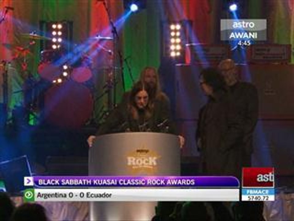 Black Sabbath kuasai Classic Rock Awards