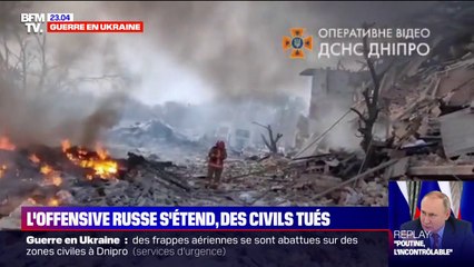 En Ukraine, l'offensive russe s'étend vers l'ouest