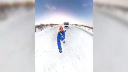 Quand Tinder sauve la vie d'une femme bloquée en pleine tempête