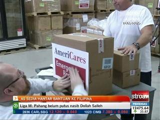 AS sedia hantar bantuan ke Filipina