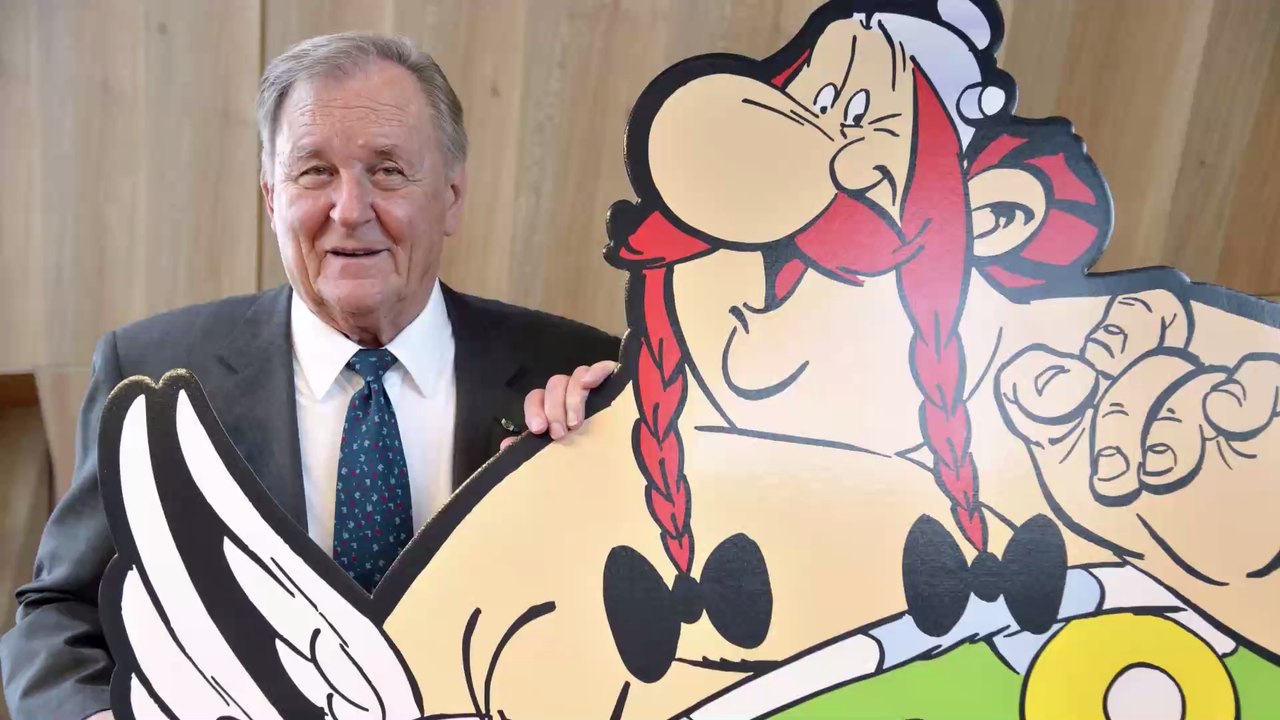 Bande dessinée : mort d'Albert Uderzo, dessinateur d'Astérix