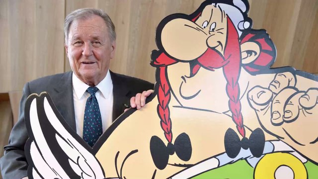 Bande dessinée : mort d'Albert Uderzo, dessinateur d'Astérix