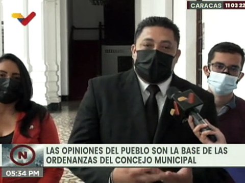 Nuevas ordenanzas del Concejo Municipal de Caracas son sometidas a consulta pública