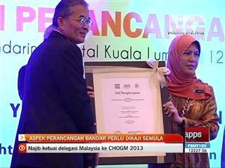 Aspek perancangan bandar perlu dikaji semula