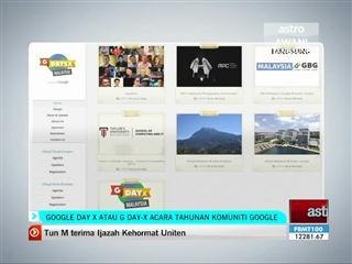 Google Day X atau G Day-X acara tahunan komuniti Google