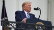 Donald Trump : le président américain donne un discours étonnant depuis le balcon de la Maison Blanche