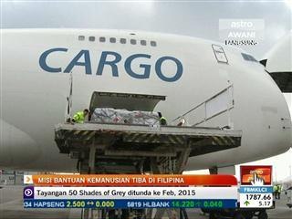 Misi bantuan kemanusiaan tiba di Filipina