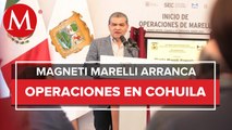 Inauguran planta 'Marelli' en Ramos Arizpe, Coahuila