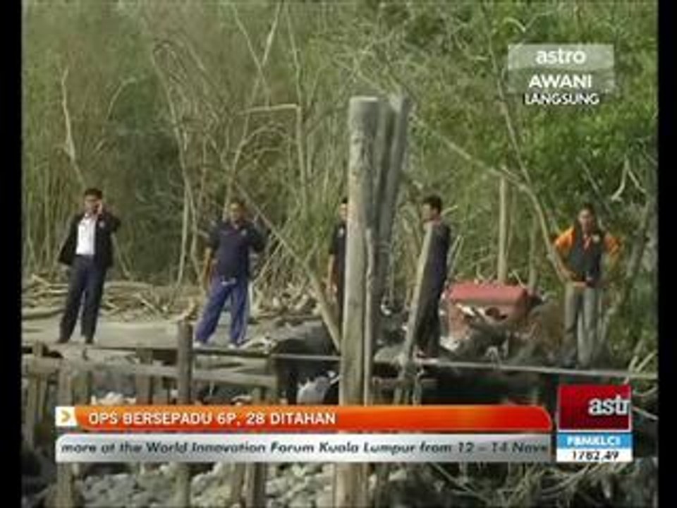 Ops Bersepadu 6P, 28 ditahan