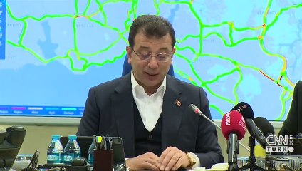 İmamoğlu'ndan vatandaşlara cumartesi uyarısı